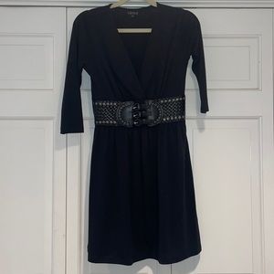 Venus Black 3/4 sleeve dress